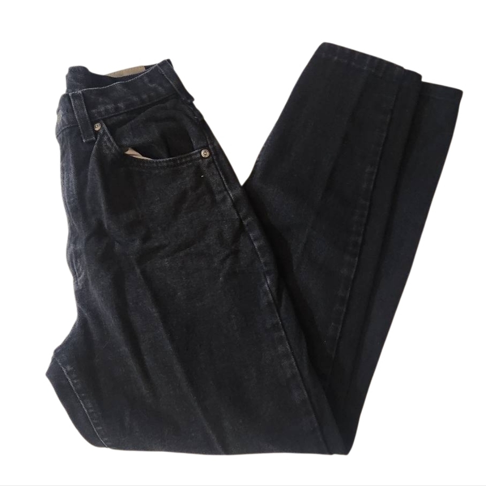 Vintage Lee Black Denim High Rise Jeans